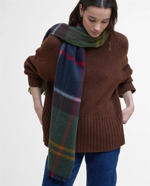 BARBOUR ROSEFIELD TARTAN SCARF CLASSIC